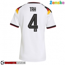 Ženske Nogometnih dresov Nemčija Jonathan Tah #4 Domači SP 2026 Kratki rokavi